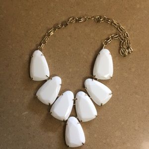 Kendra Scott White Harlow necklace